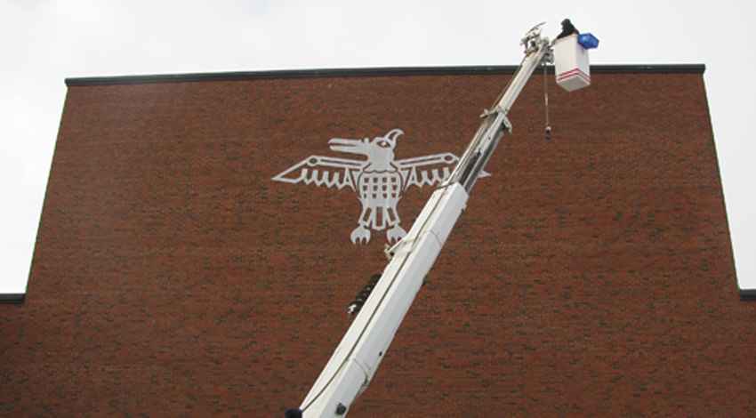 Thunderbird Exterior Signage Installation